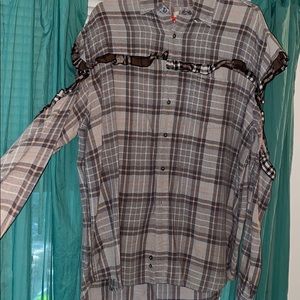 LF Western Ruffle Flannel